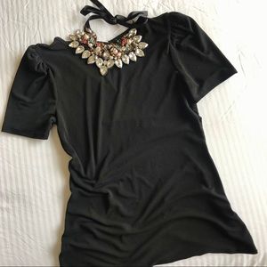 \\ Express | Black Short Sleeves Shirt